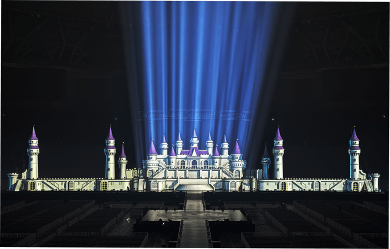 Nogizaka46's projection-led 2024 Midsummer Tour | Disguise